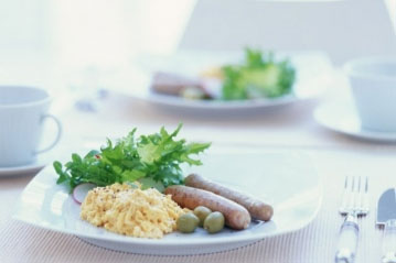Sample breakfast menu